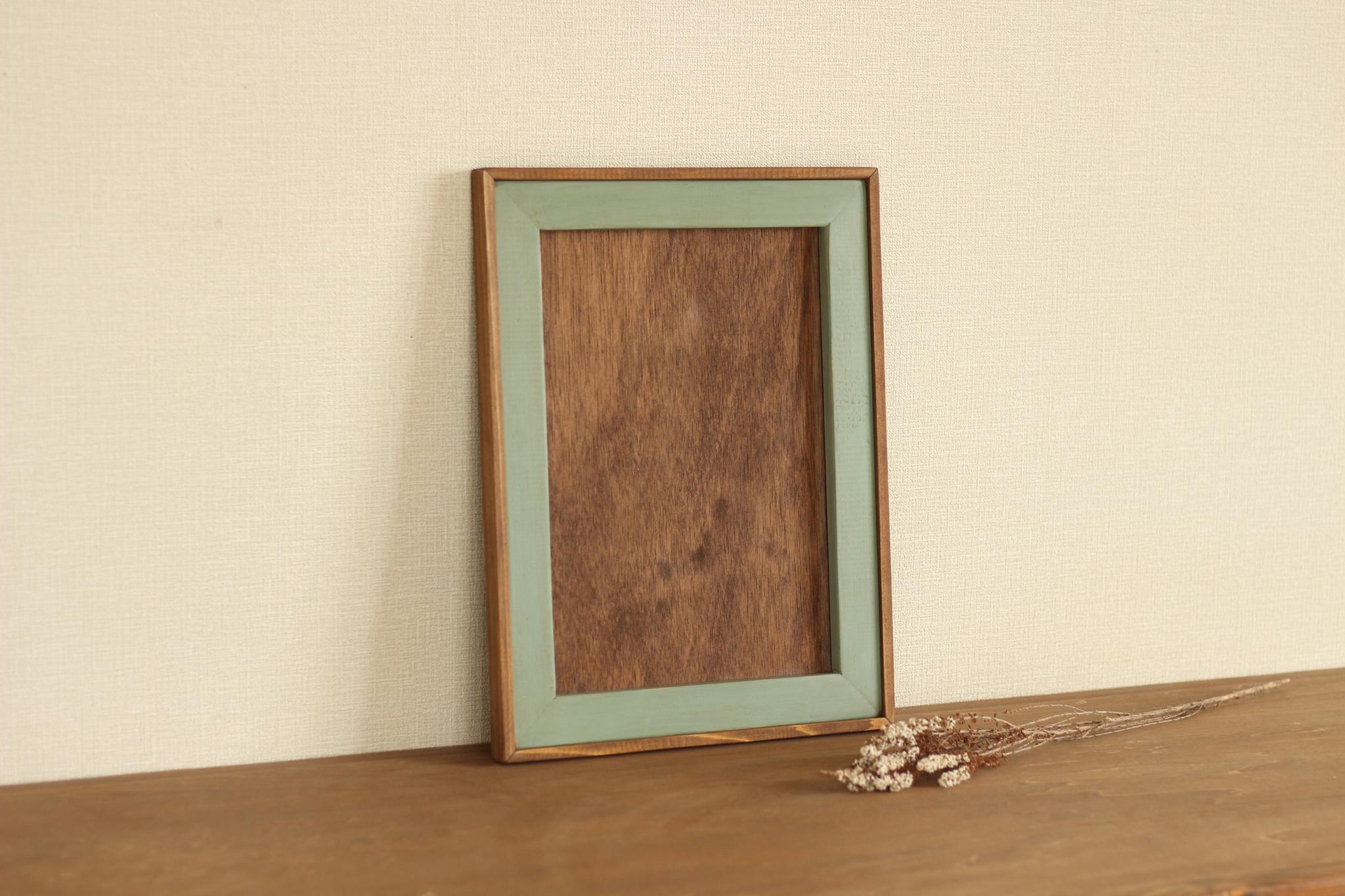A4フレーム アンティークブルー 額 額縁1枚目の画像