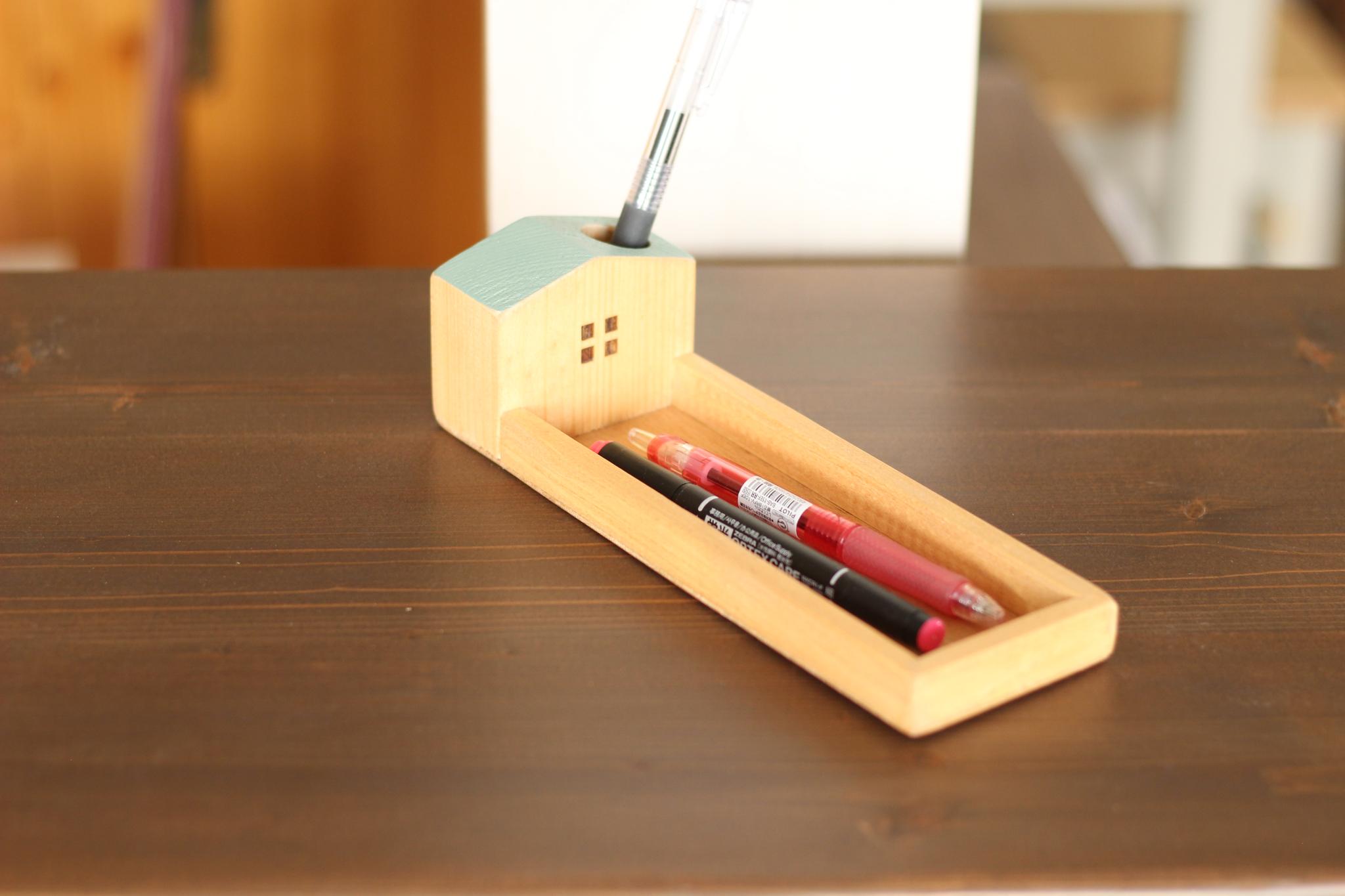 おうちトレー(ライトブルー) 文房具トレー1枚目の画像