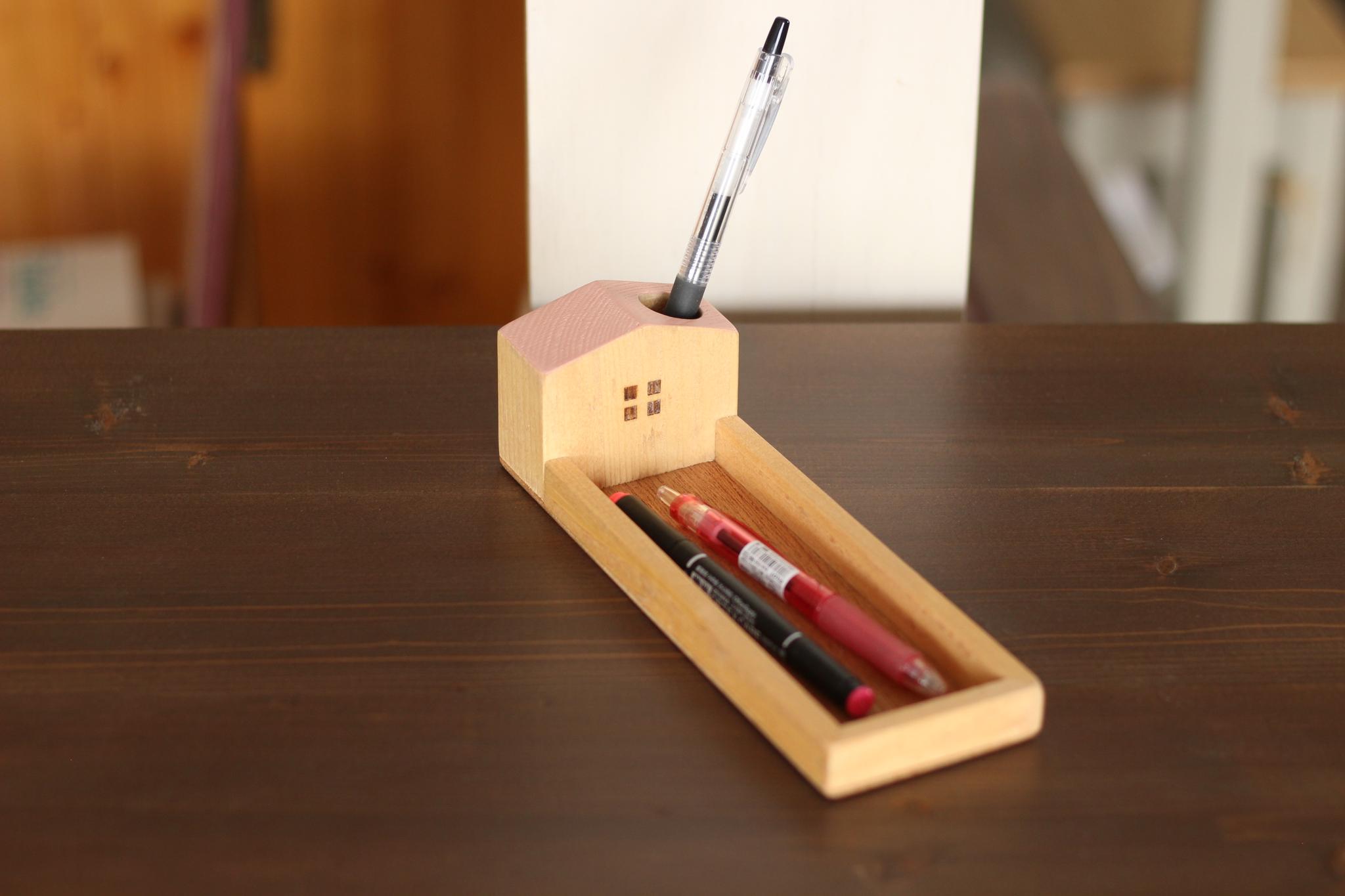 おうちトレー(ベビーピンク) 文房具トレー1枚目の画像